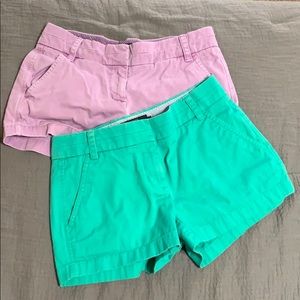 JCrew chino shorts